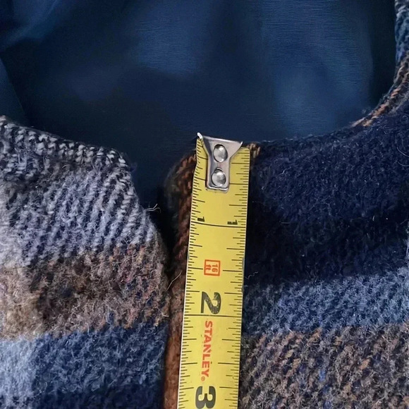 Vintage Weatherguard by Shane Reversible Vest Plaid Wool Cotton Outdoor Y2K - Picture 12 of 15